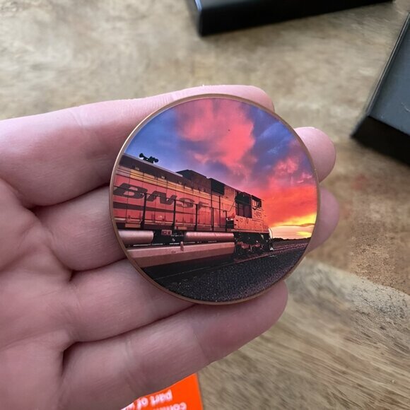 NEW 2024 BNSF Railway Commemorative Injury Free Safety Coin